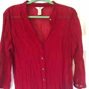 J. Jill “crinkle” blouse